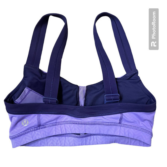 Lululemon Adjust Me Sport Bra size 6 purple - Picture 2 of 4